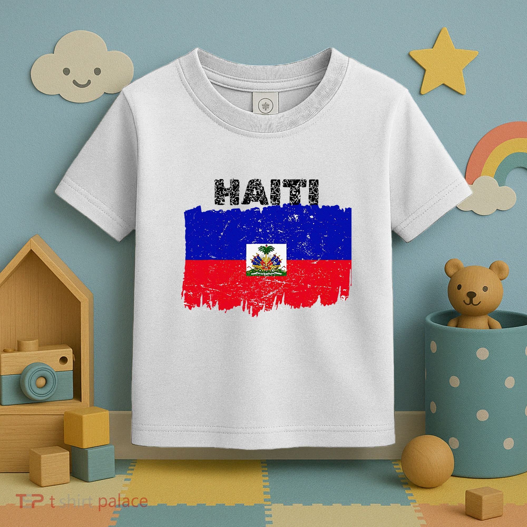 Haiti Haitian Flag Day Haitian Pride Toddler T-Shirt