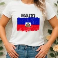 Haiti Haitian Flag Day Haitian Pride Women's T-Shirt thumb 2