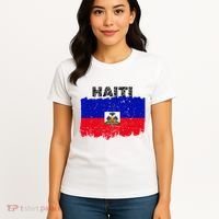 Haiti Haitian Flag Day Haitian Pride Women's T-Shirt thumb 4