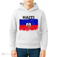 Haiti Haitian Flag Day Haitian Pride Kids Hoodie thumb 4