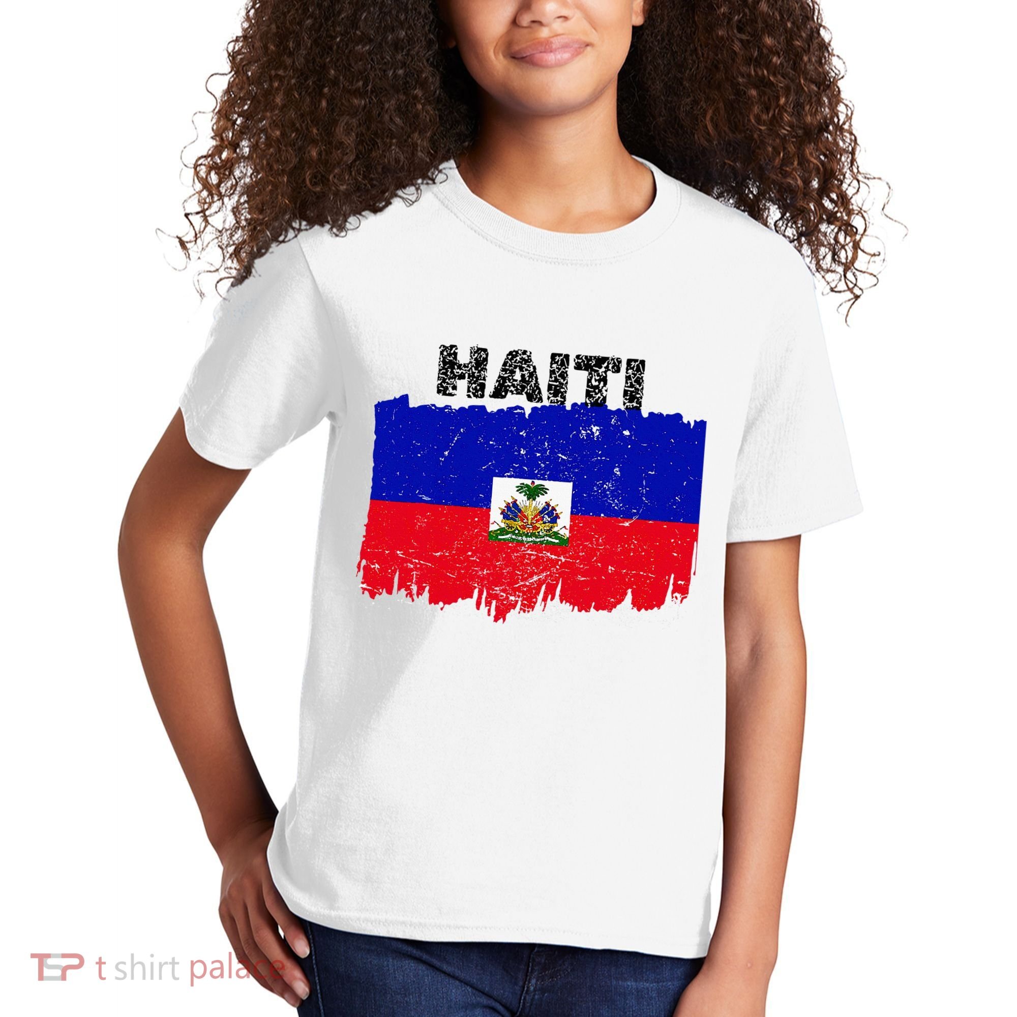 Haiti Haitian Flag Day Haitian Pride Kids T-Shirt