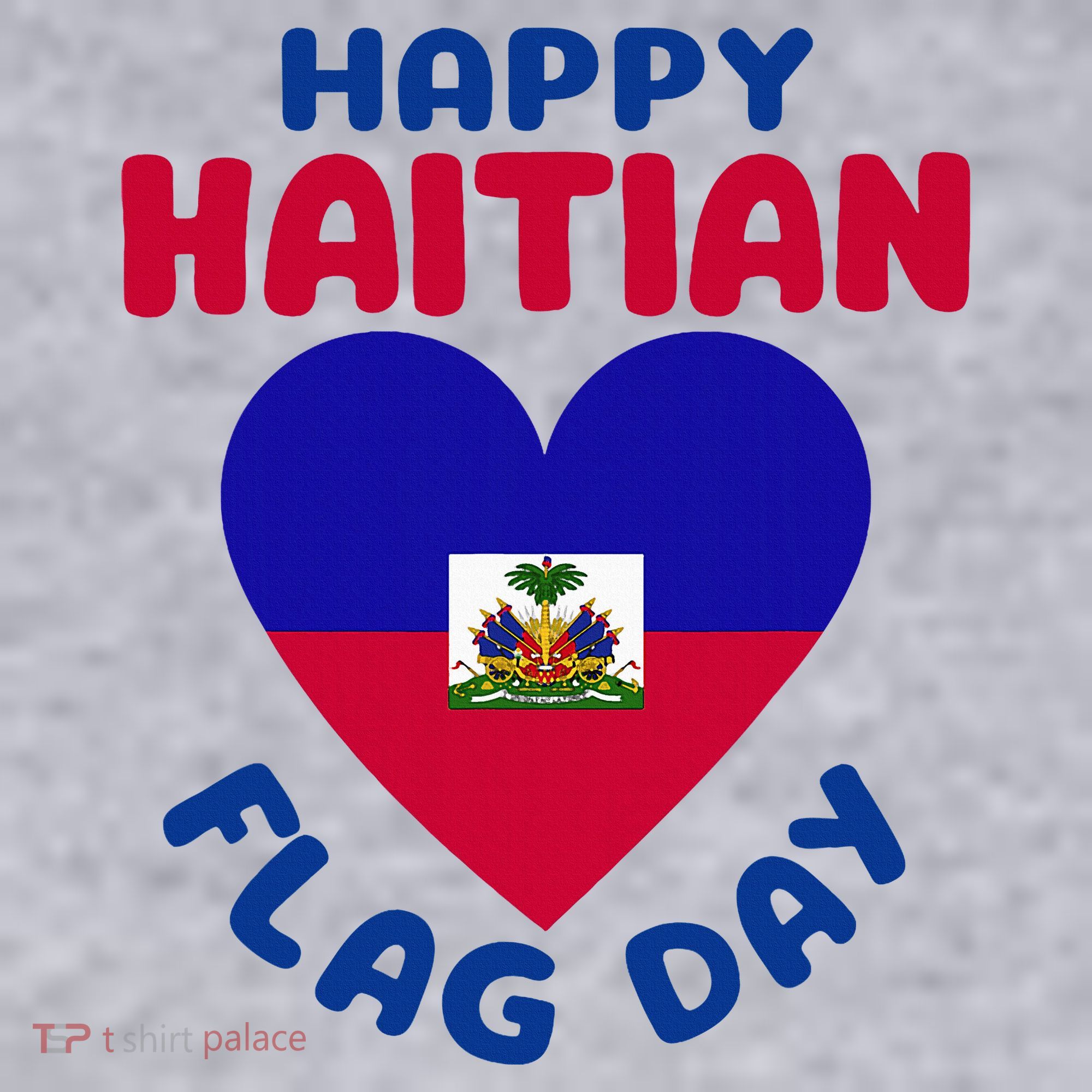 Happy Haitian Flag Day Cool Haiti Flag Heart Women's Sweatshirt