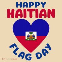 Happy Haitian Flag Day Cool Haiti Flag Heart Tote Bag thumb 4