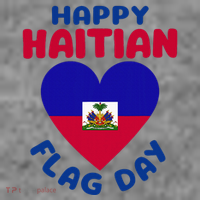 Happy Haitian Flag Day Cool Haiti Flag Heart Toddler Hoodie thumb 2