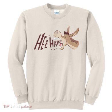 Hee Haw Funny Donkey Laughs Sweatshirt