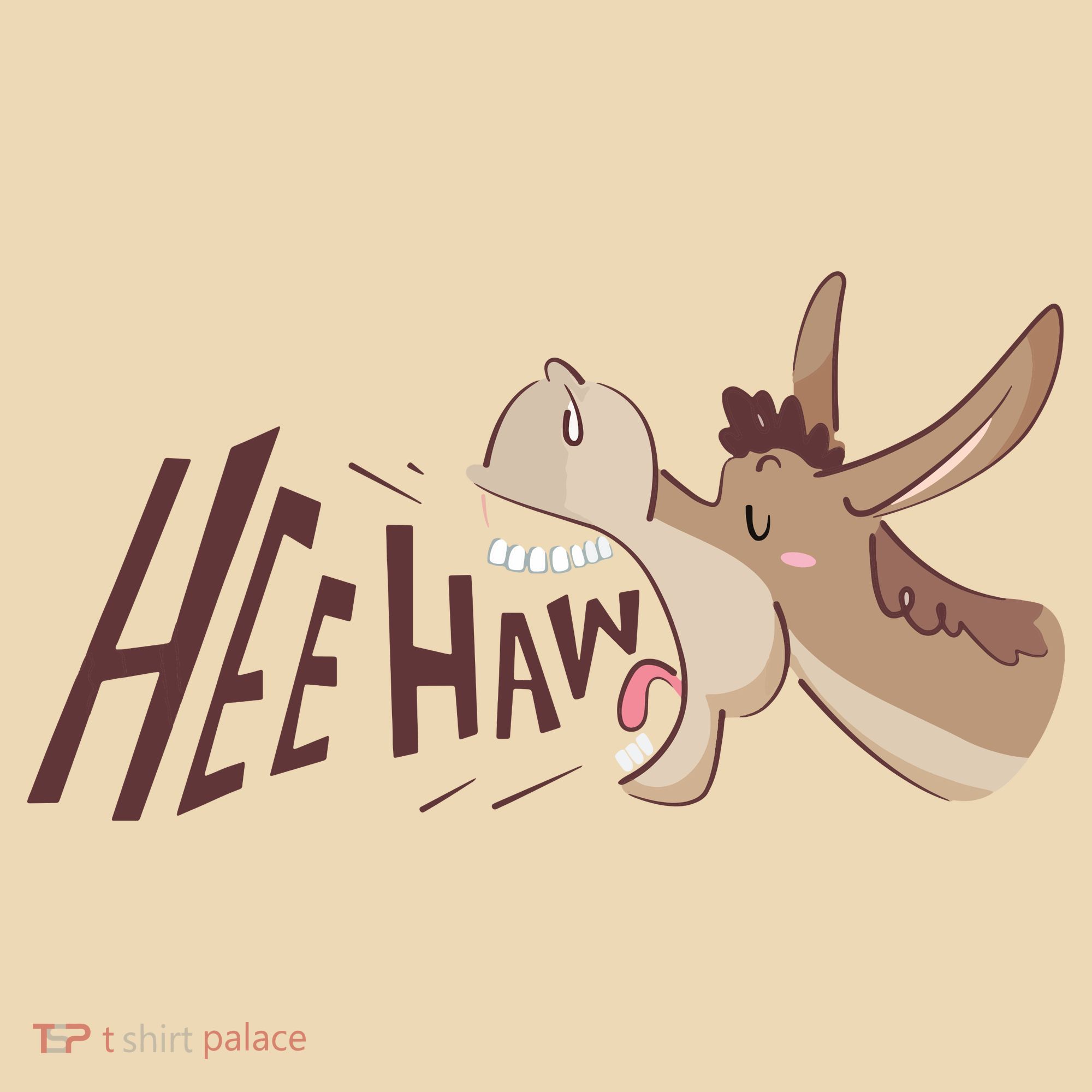 Hee Haw Funny Donkey Laughs Toddler T-Shirt