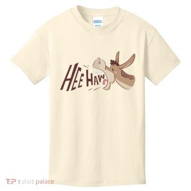 Hee Haw Funny Donkey Laughs Kids T-Shirt