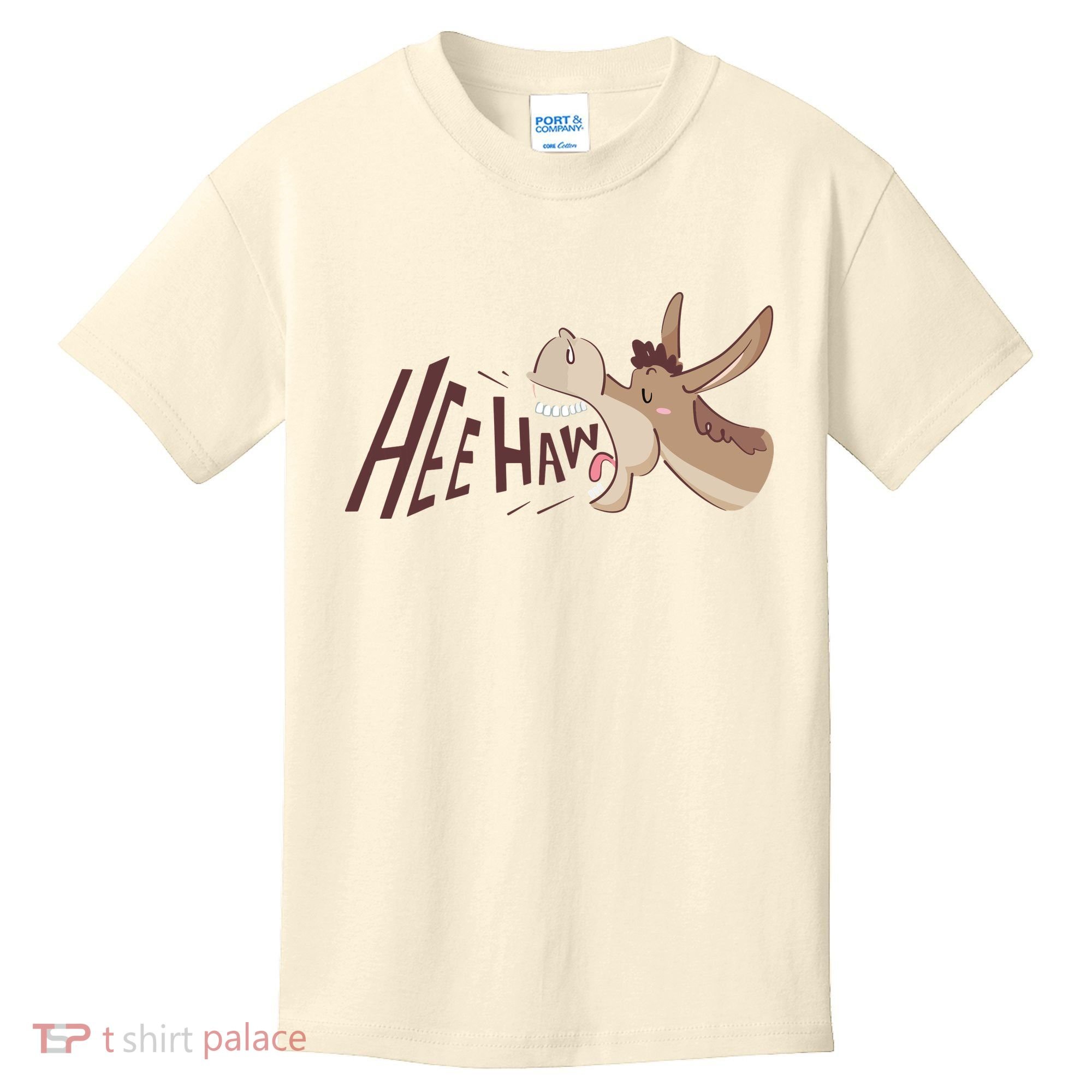 Hee Haw Funny Donkey Laughs Kids T-Shirt