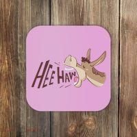 Hee Haw Funny Donkey Laughs Coaster thumb 0