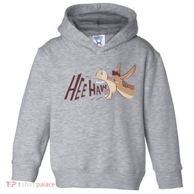 Hee Haw Funny Donkey Laughs Toddler Hoodie