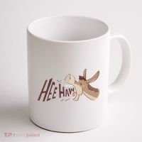 Hee Haw Funny Donkey Laughs Coffee Mug thumb 1