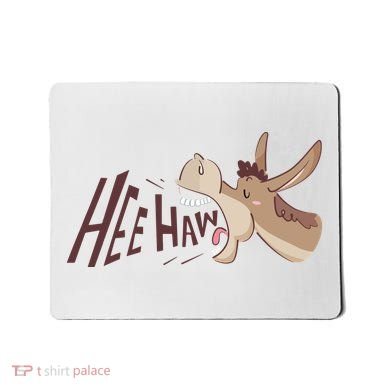 Hee Haw Funny Donkey Laughs Mousepad