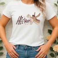Hee Haw Funny Donkey Laughs Women's T-Shirt thumb 2