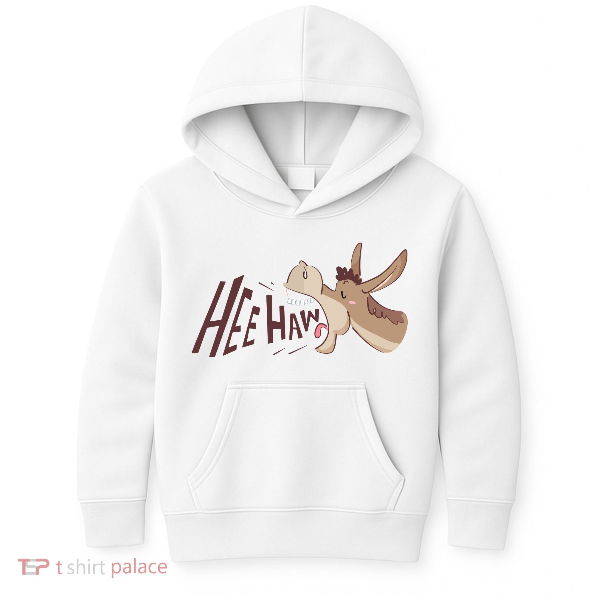 Hee Haw Funny Donkey Laughs Kids Hoodie