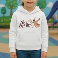 Hee Haw Funny Donkey Laughs Kids Hoodie thumb 3