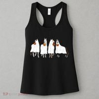 Halloween Horse Ghost Boo Cowboy Western Spooky Season Women's Tank Top thumb 3