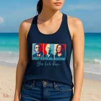 Hope Heal Grow Yes We Kam President Democrat Election Women's Tank Top thumb 2