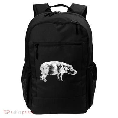 Hippopotamus Hippo Gift Backpack