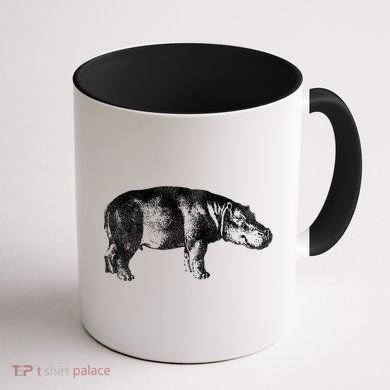 Hippopotamus Hippo Gift Coffee Mug back