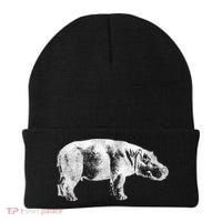 Hippopotamus Hippo Gift Beanie thumb 0