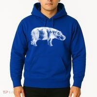 Hippopotamus Hippo Gift Hoodie thumb 2