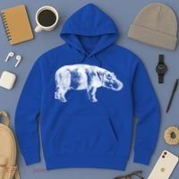 Hippopotamus Hippo Gift Hoodie thumb 3