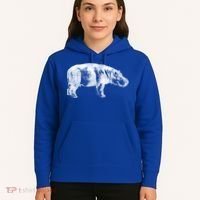 Hippopotamus Hippo Gift Hoodie thumb 5