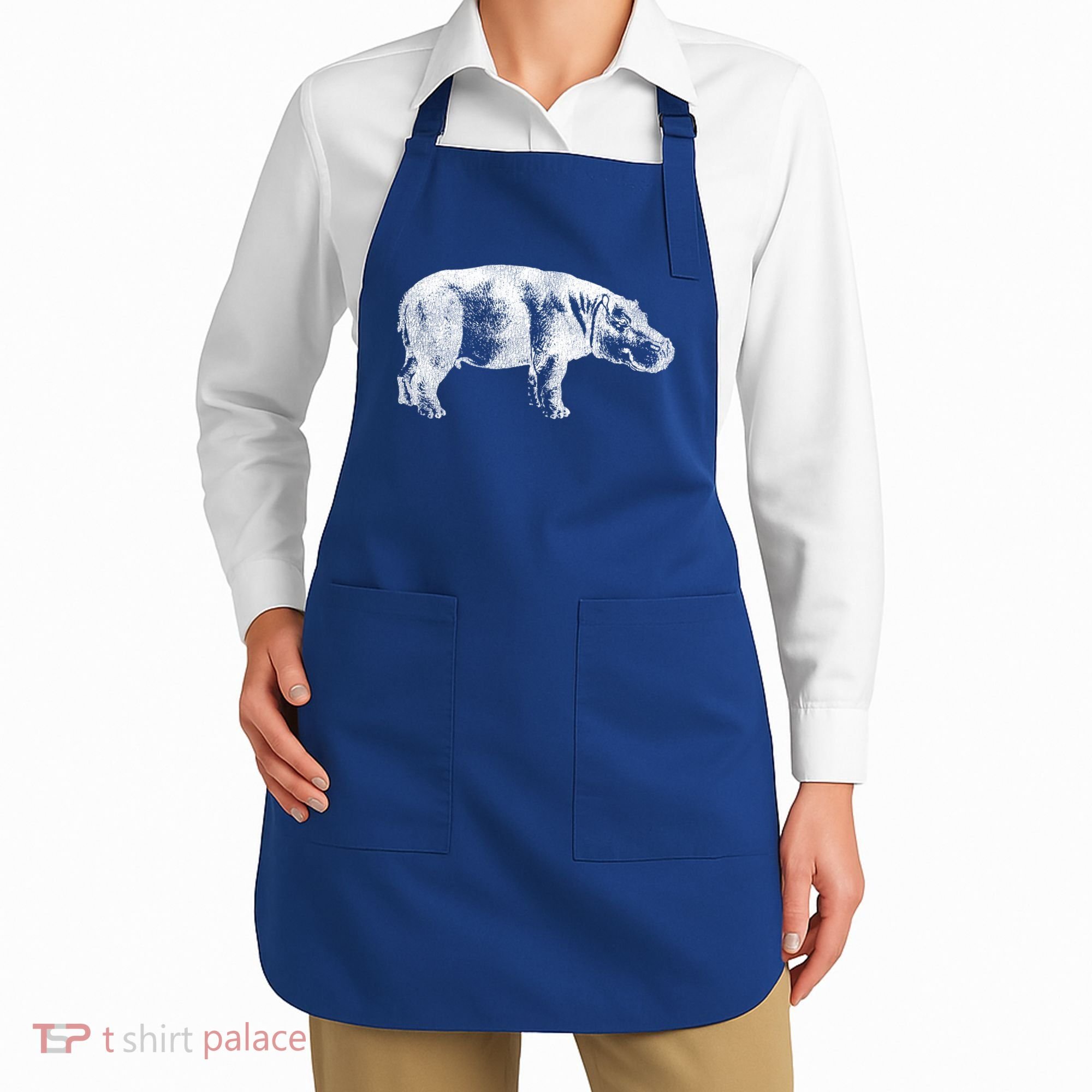 Hippopotamus Hippo Gift Apron