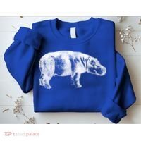 Hippopotamus Hippo Gift Sweatshirt thumb 2