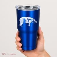 Hippopotamus Hippo Gift Tumbler thumb 2