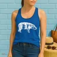 Hippopotamus Hippo Gift Women's Tank Top thumb 2