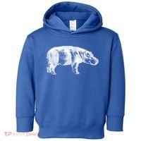 Hippopotamus Hippo Gift Toddler Hoodie thumb 0