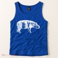 Hippopotamus Hippo Gift Tank Top thumb 2