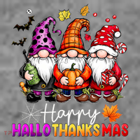 Happy Hallothanksmas Gnomes Lover Halloween Merry Christmas Women's Tank Top thumb 5