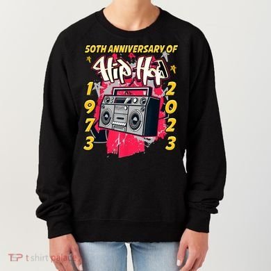 Hip Hop Graffiti Funny 50 Years Old Gift Women's Sweatshirt