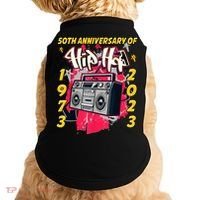 Hip Hop Graffiti Funny 50 Years Old Gift Doggie Tank thumb 0