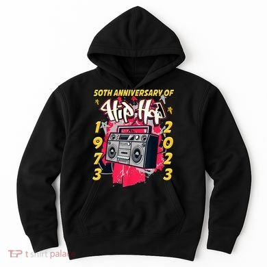 Hip Hop Graffiti Funny 50 Years Old Gift Hoodie
