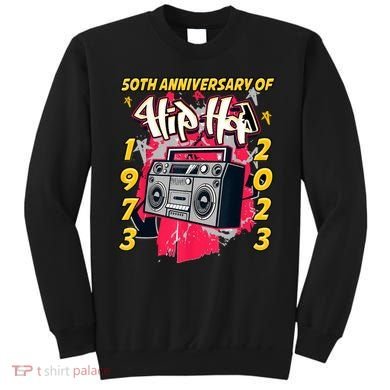 Hip Hop Graffiti Funny 50 Years Old Gift Sweatshirt