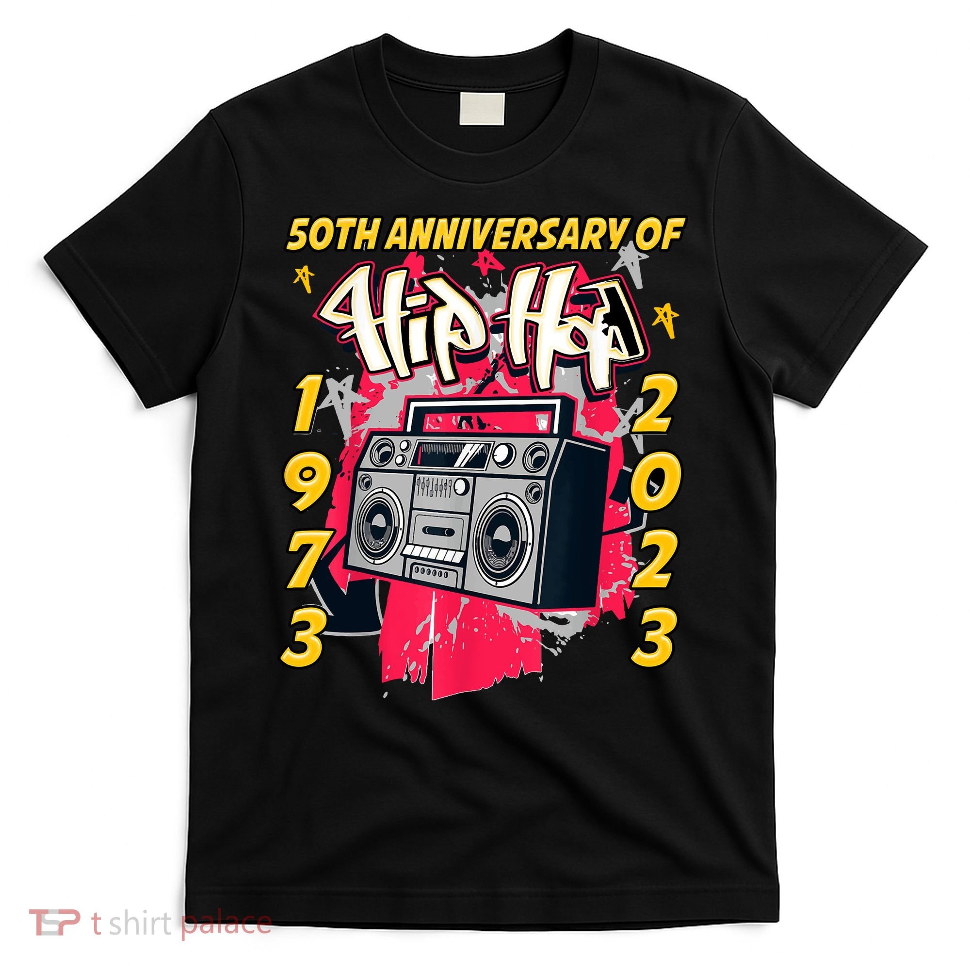 Hip Hop Graffiti Funny 50 Years Old Gift T-Shirt