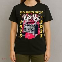 Hip Hop Graffiti Funny 50 Years Old Gift T-Shirt thumb 4