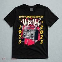 Hip Hop Graffiti Funny 50 Years Old Gift T-Shirt thumb 5