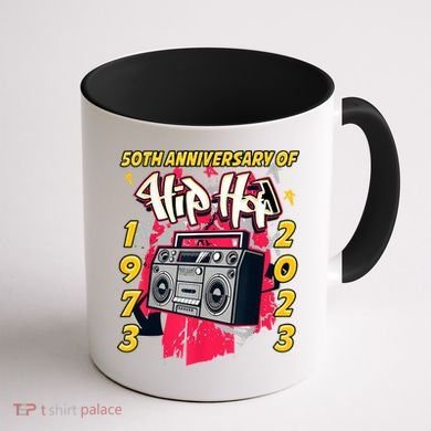 Hip Hop Graffiti Funny 50 Years Old Gift Coffee Mug back