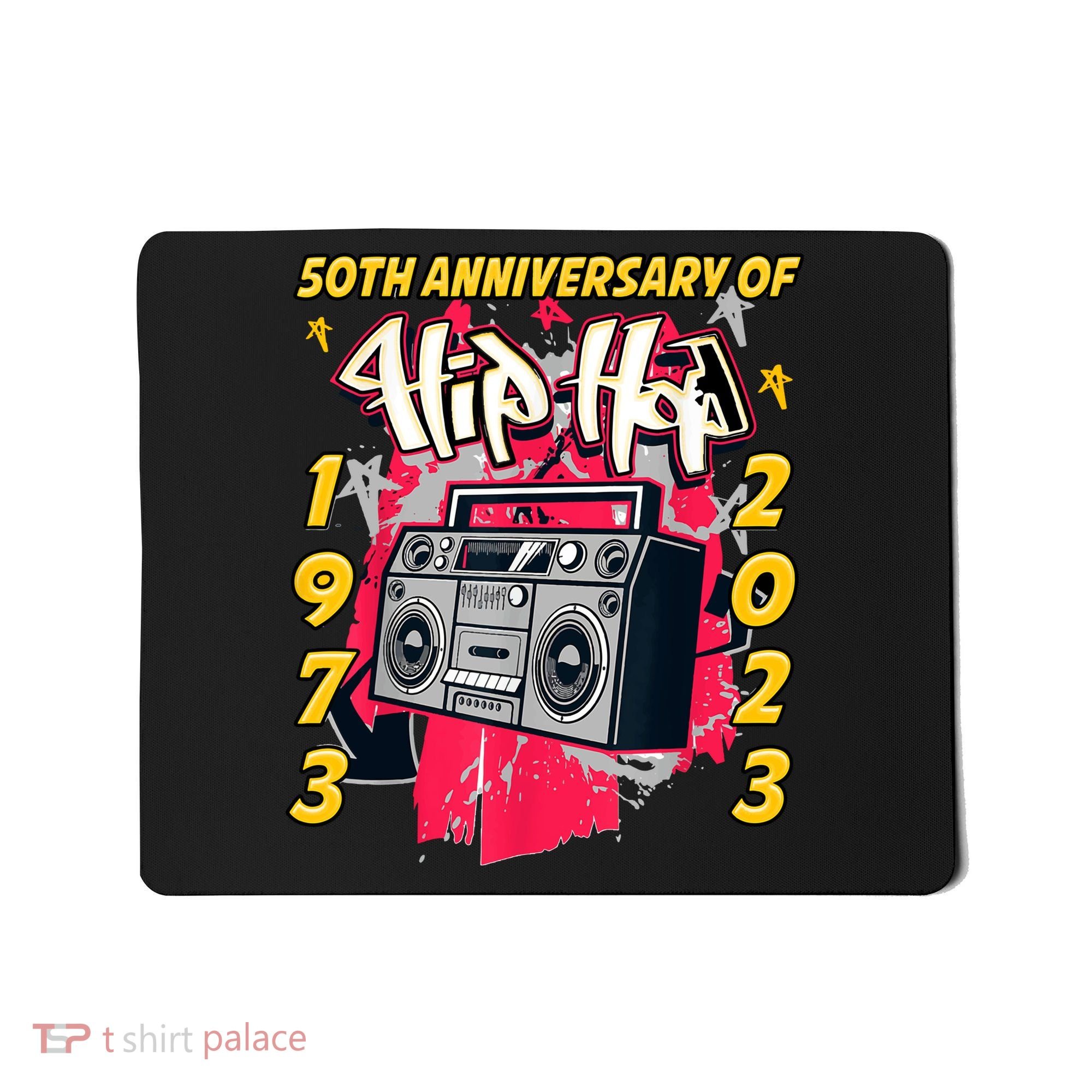Hip Hop Graffiti Funny 50 Years Old Gift Mousepad