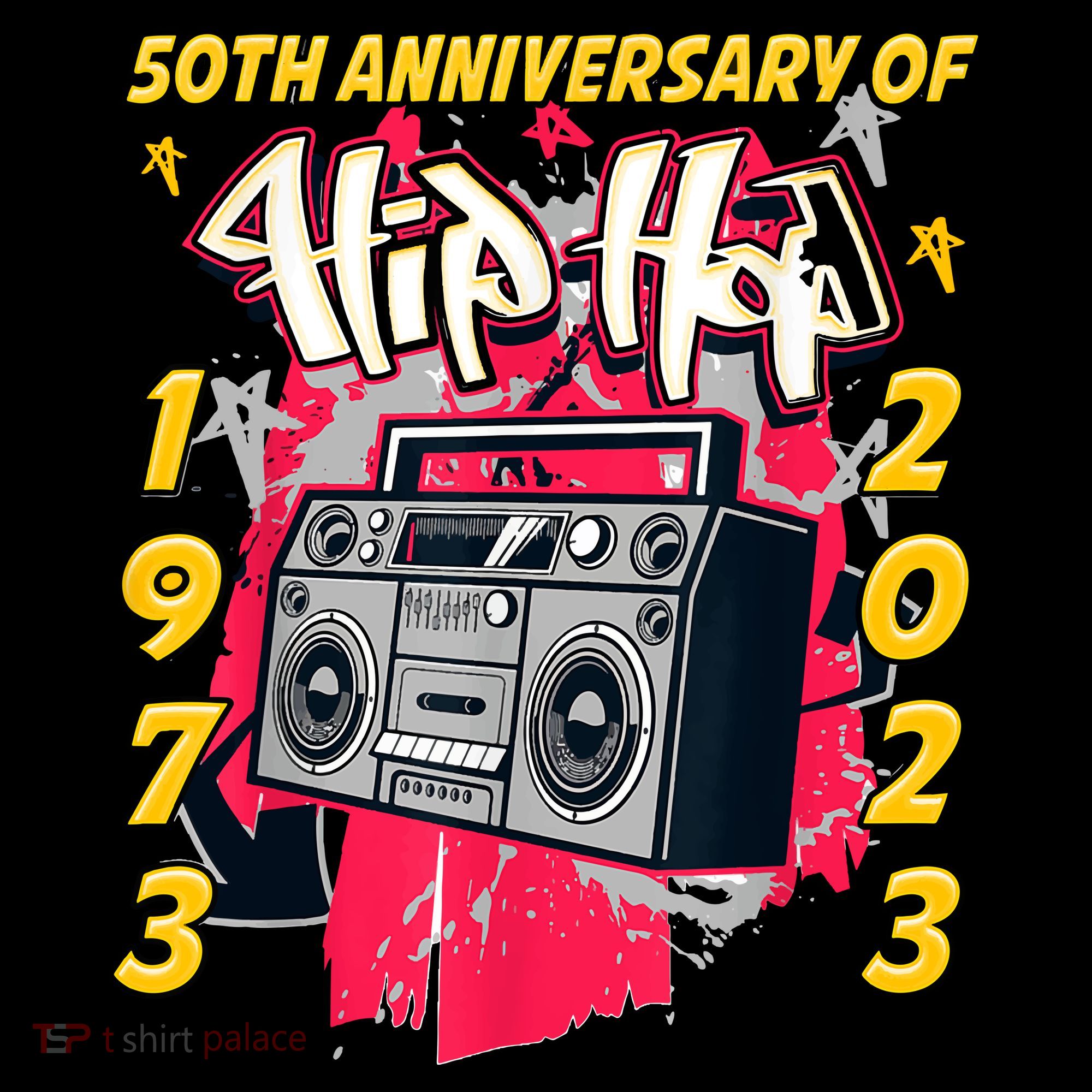 Hip Hop Graffiti Funny 50 Years Old Gift Mousepad