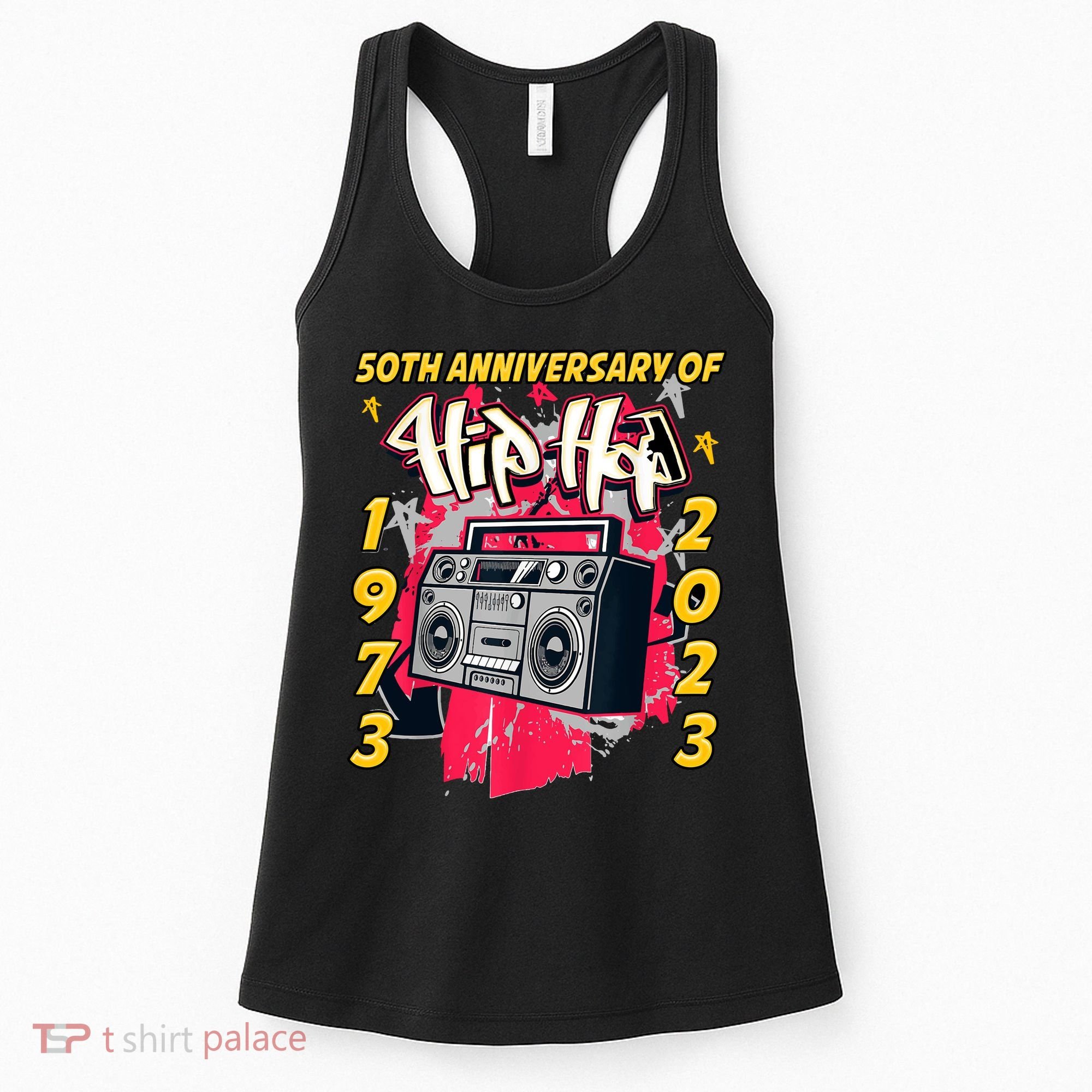 Hip Hop Graffiti Funny 50 Years Old Gift Women's Tank Top