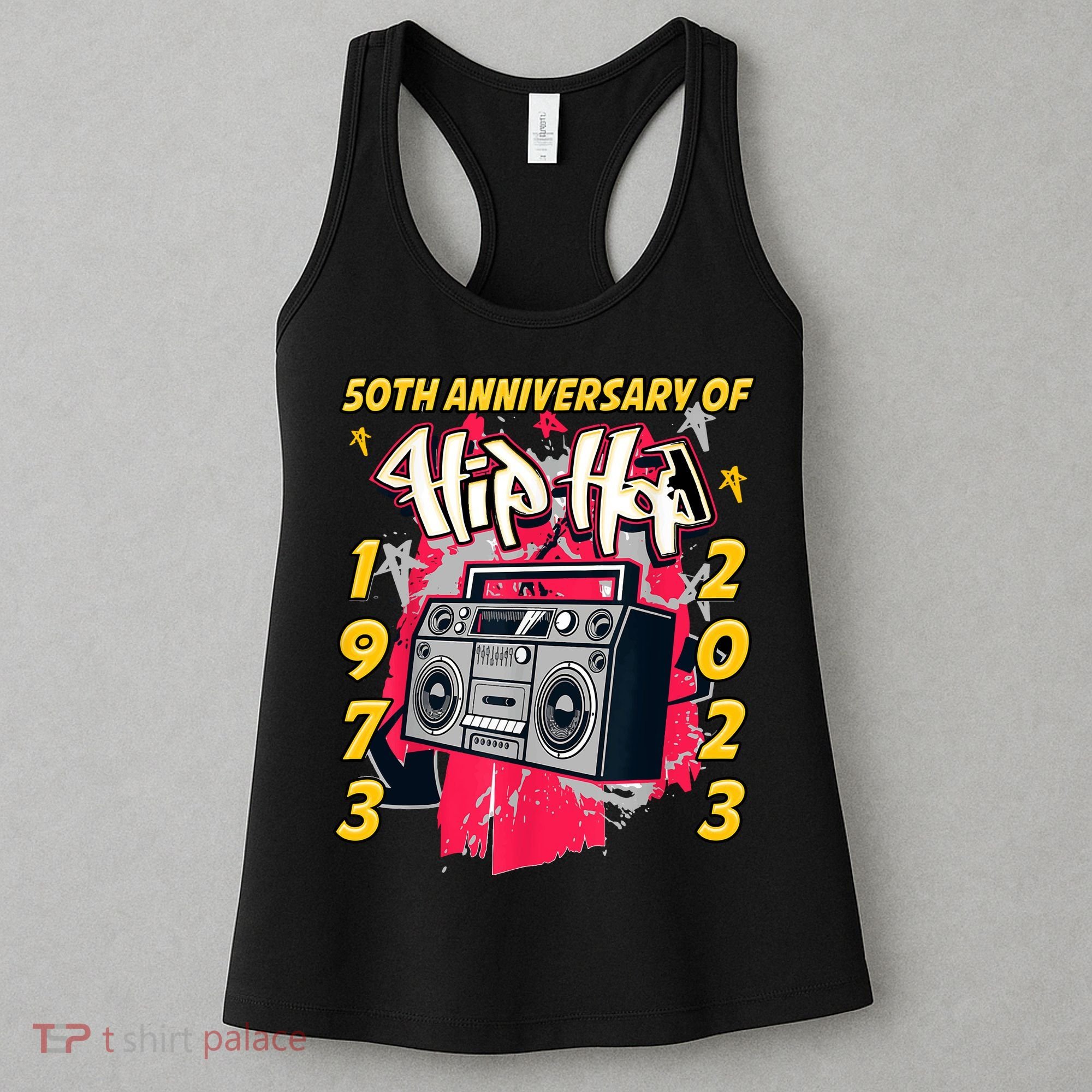 Hip Hop Graffiti Funny 50 Years Old Gift Women's Tank Top