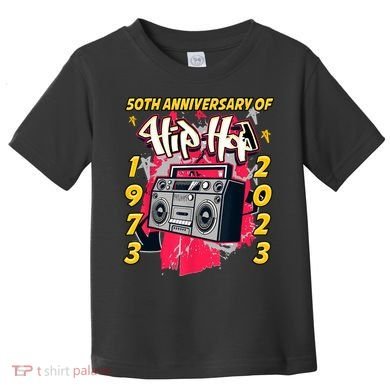 Hip Hop Graffiti Funny 50 Years Old Gift Toddler T-Shirt