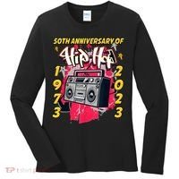 Hip Hop Graffiti Funny 50 Years Old Gift Women's Long Sleeve Shirt thumb 0