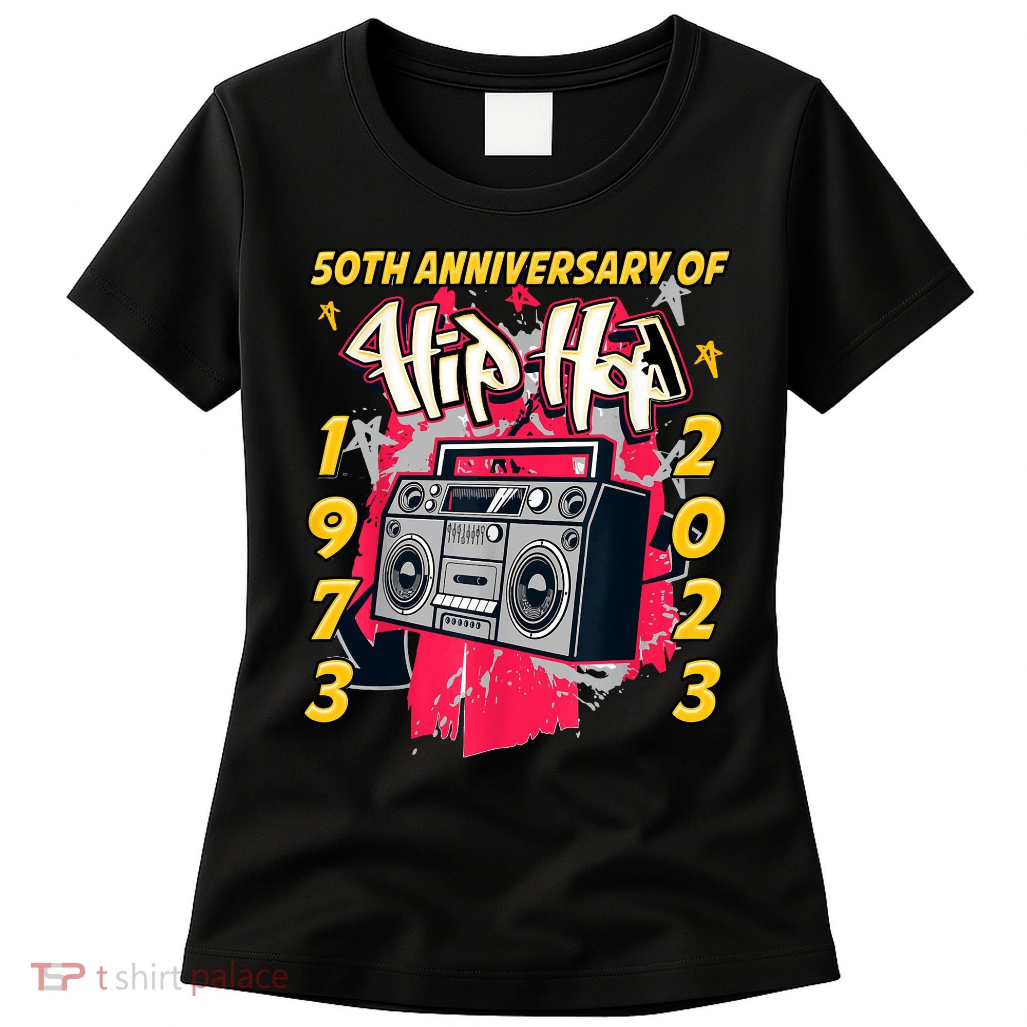Hip Hop Graffiti Funny 50 Years Old Gift Women's T-Shirt