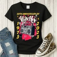 Hip Hop Graffiti Funny 50 Years Old Gift Women's T-Shirt thumb 3